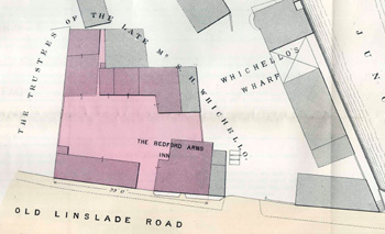 The Bedford Arms in 1888 sale particulars